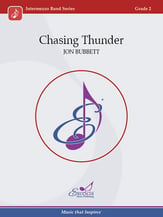 Chasing Thunder Concert Band sheet music cover